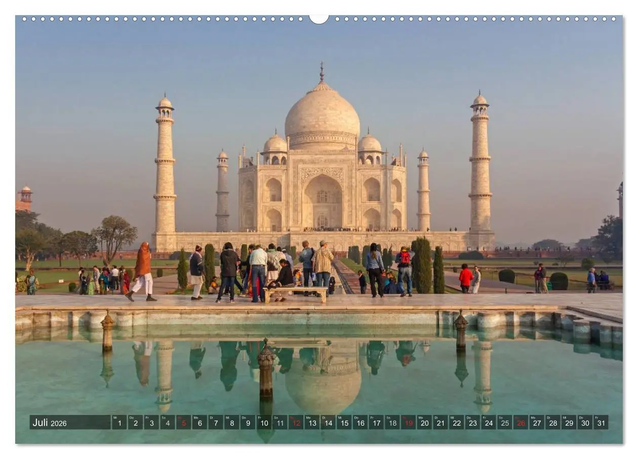 Bild: 9783457944677 | Indien, Rajasthan (hochwertiger Premium Wandkalender 2026 DIN A2...