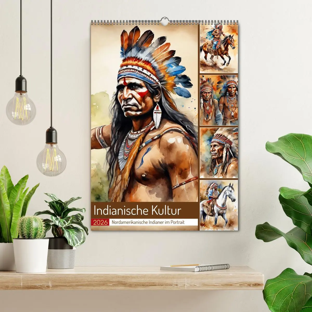 Bild: 9783516274677 | Indianische Kultur (Wandkalender 2026 DIN A2 hoch), CALVENDO...