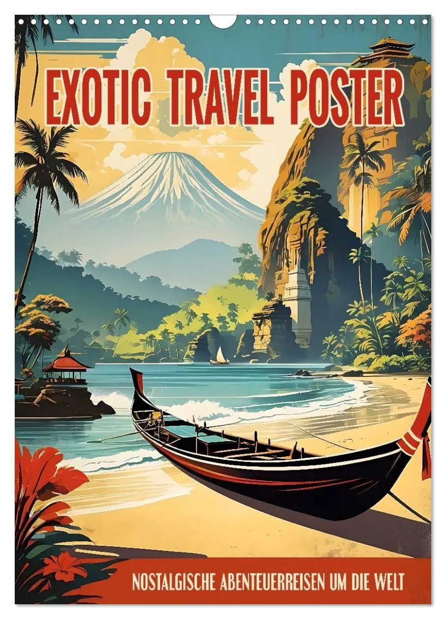 Cover: 9783516724677 | Exotic Travel Poster - nostalgische Abenteuerreisen um die Welt...