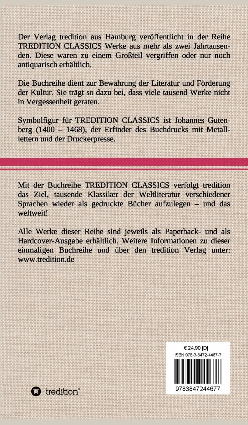 Rückseite: 9783847244677 | Anti-Justine | Rétif de la Bretonne | Buch | 204 S. | Deutsch | 2012