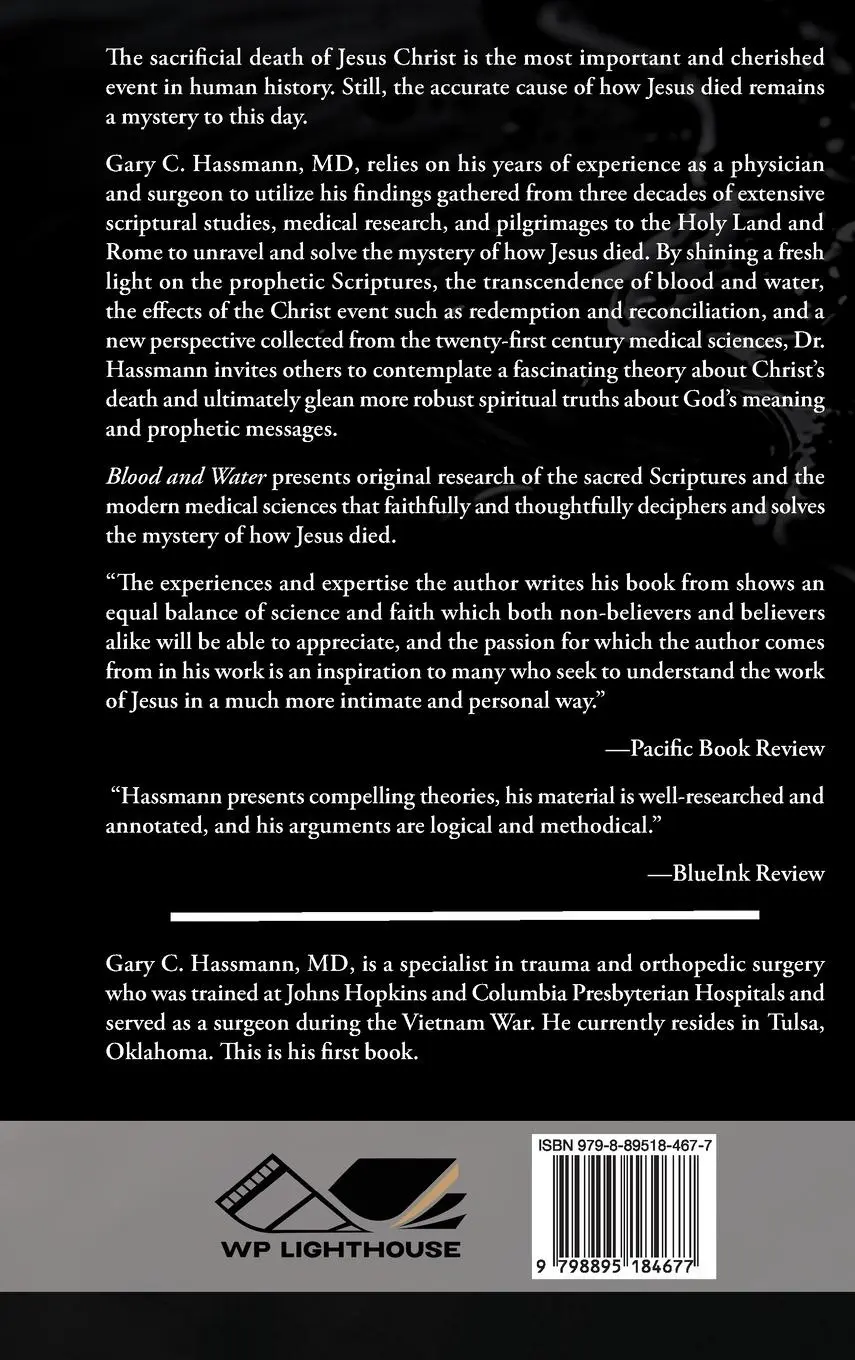 Rückseite: 9798895184677 | Blood and Water | MD Gary C. Hassmann | Buch | Englisch | 2024
