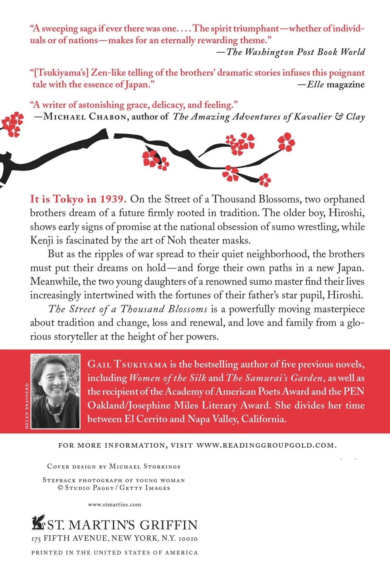 Rückseite: 9780312384777 | Street of a Thousand Blossoms | Gail Tsukiyama | Taschenbuch | 2008