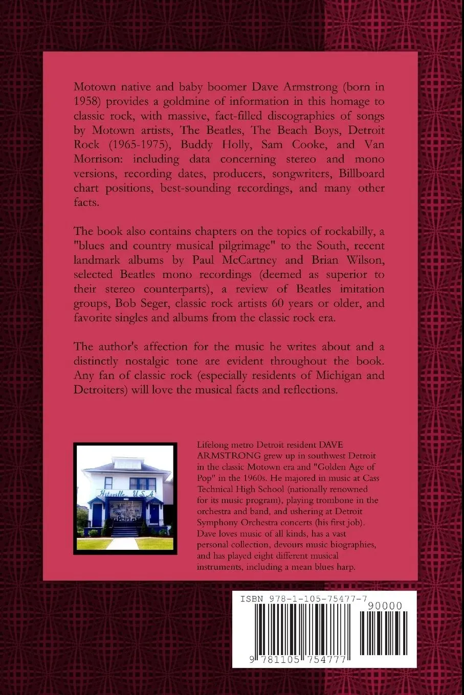 Rückseite: 9781105754777 | Beatles, Motown, Beach Boys, Etc. | Dave Armstrong | Taschenbuch
