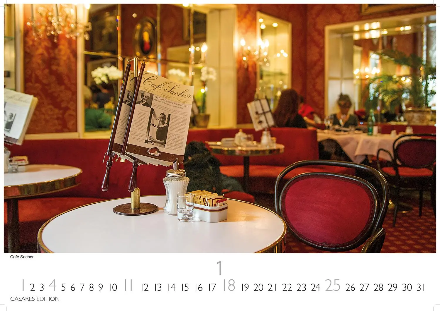 Bild: 9781835244777 | Wiener Caféhaus Kultur Kalender 2026 - Wandkalender Fotokalender...