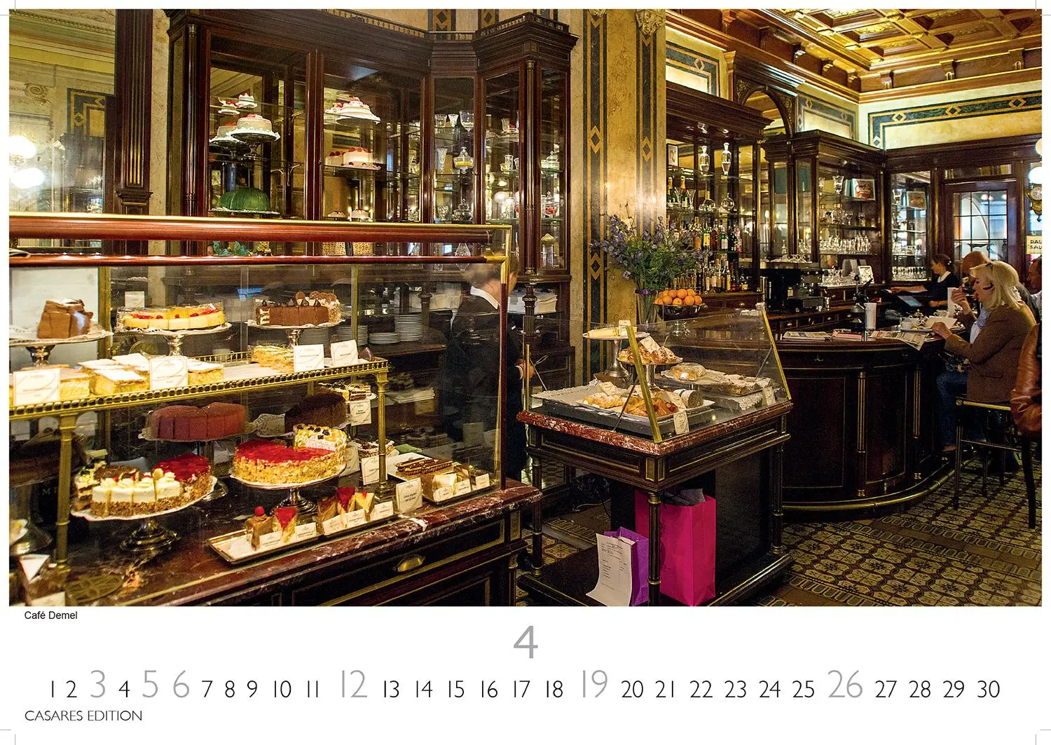 Bild: 9781835244777 | Wiener Caféhaus Kultur Kalender 2026 - Wandkalender Fotokalender...