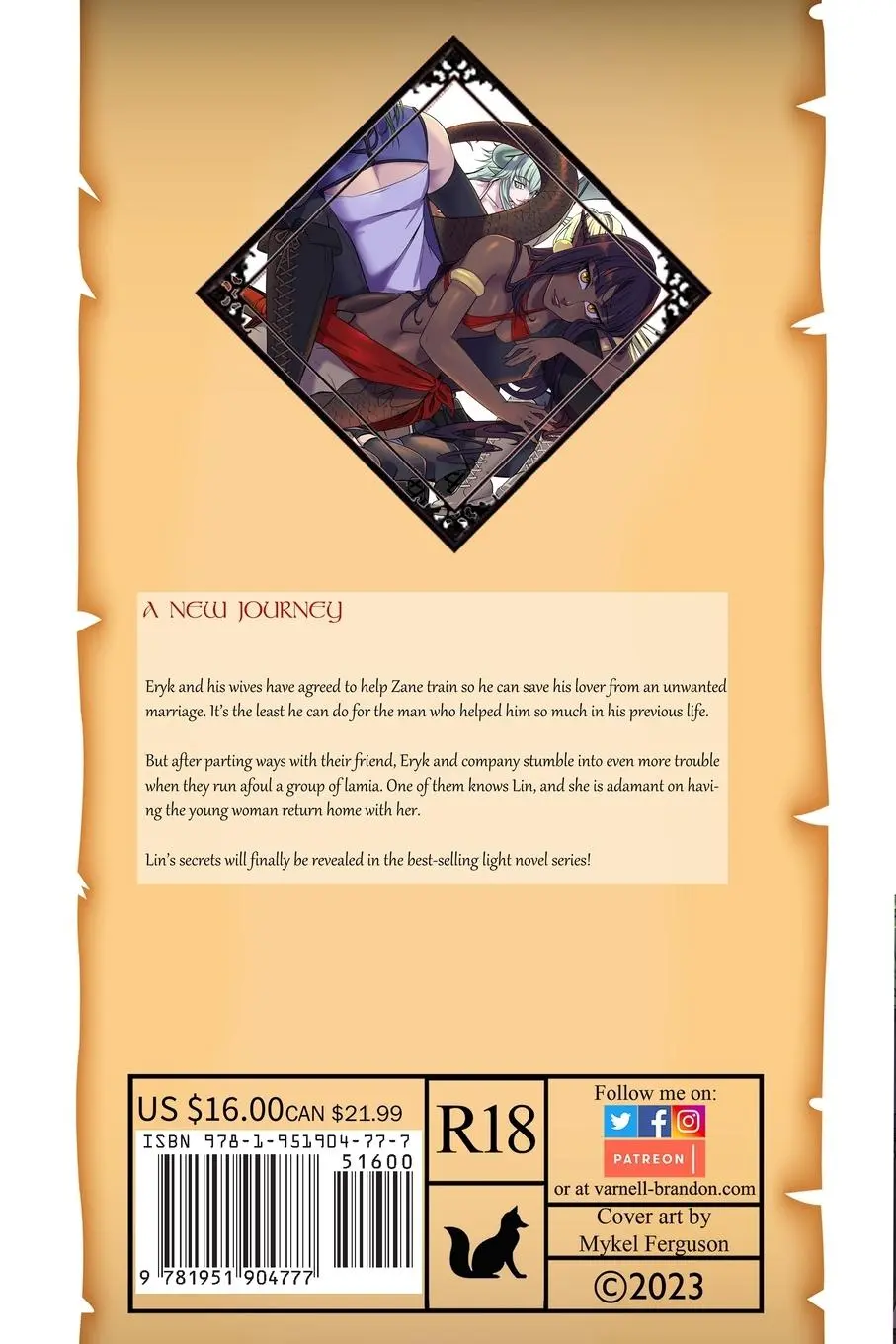 Rückseite: 9781951904777 | WIEDERGEBURT | Legend of the Reincarnated Warrior: Volume 16 | Varnell