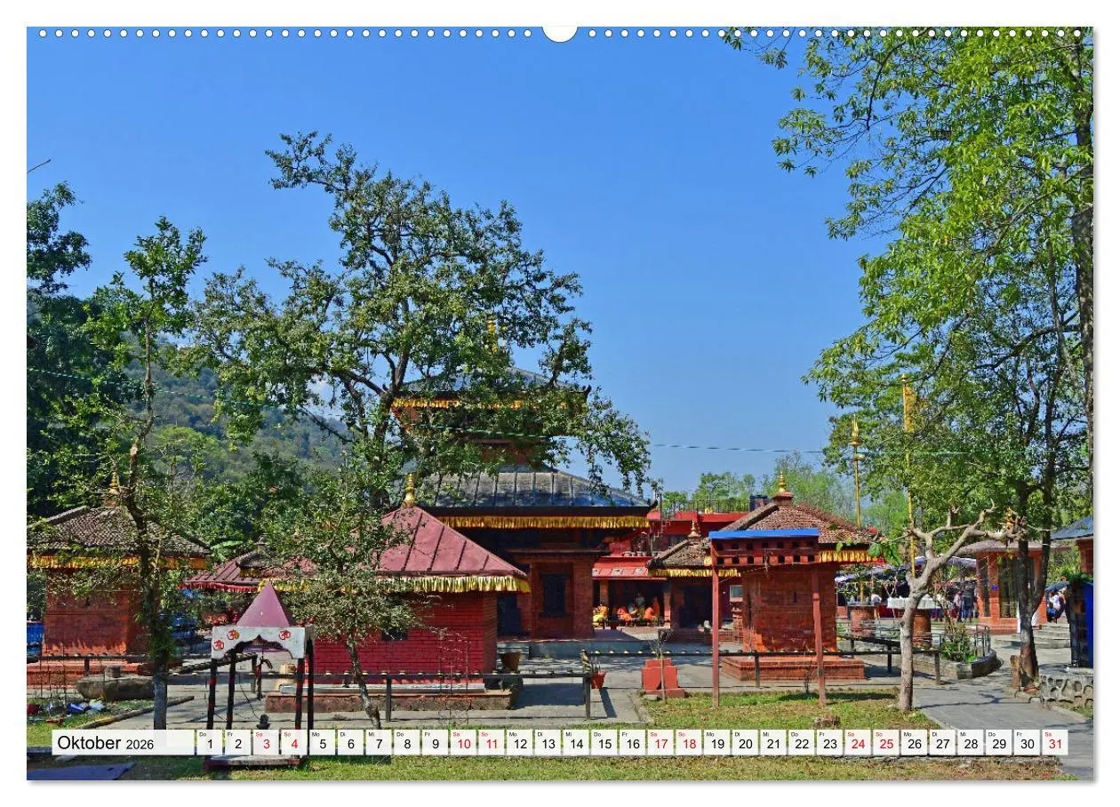 Bild: 9783457484777 | POKHARA und SARANGKOT (Wandkalender 2026 DIN A2 quer), CALVENDO...