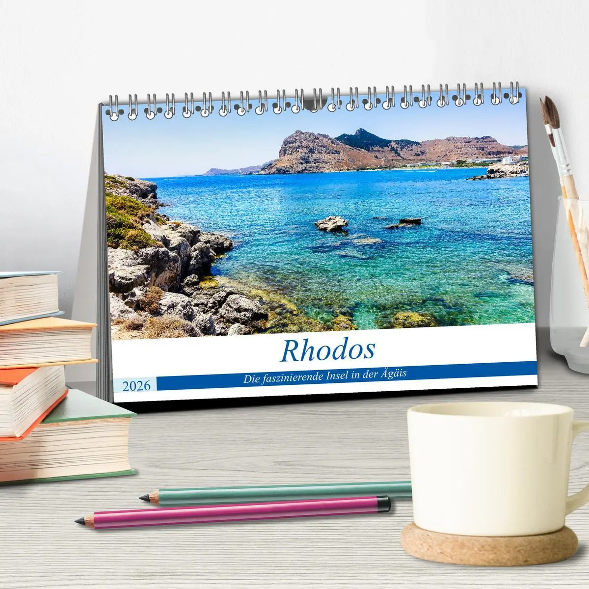 Bild: 9783457624777 | Rhodos - Die faszinierende Insel in der Ägäis (Tischkalender 2026...