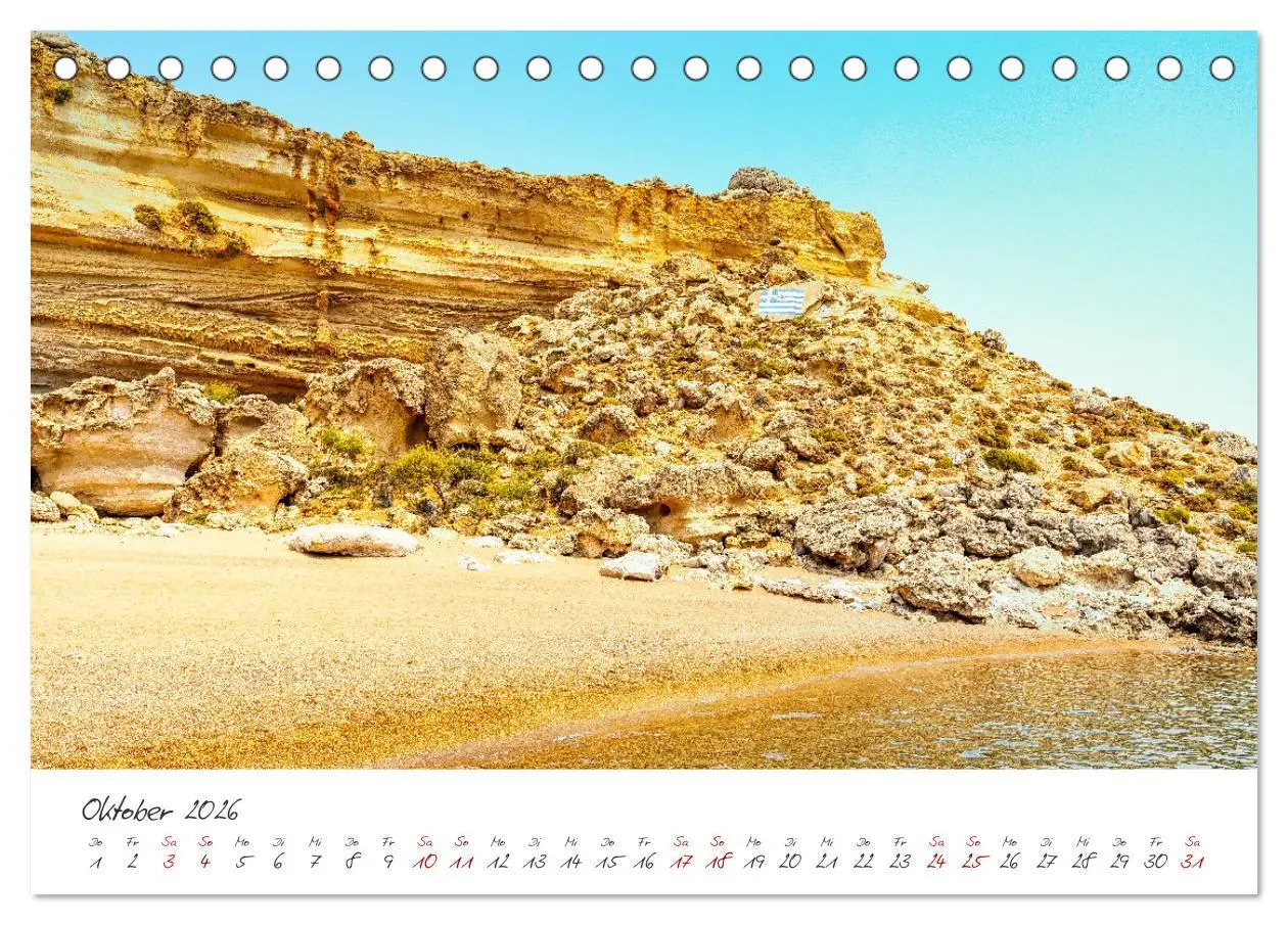 Bild: 9783457624777 | Rhodos - Die faszinierende Insel in der Ägäis (Tischkalender 2026...