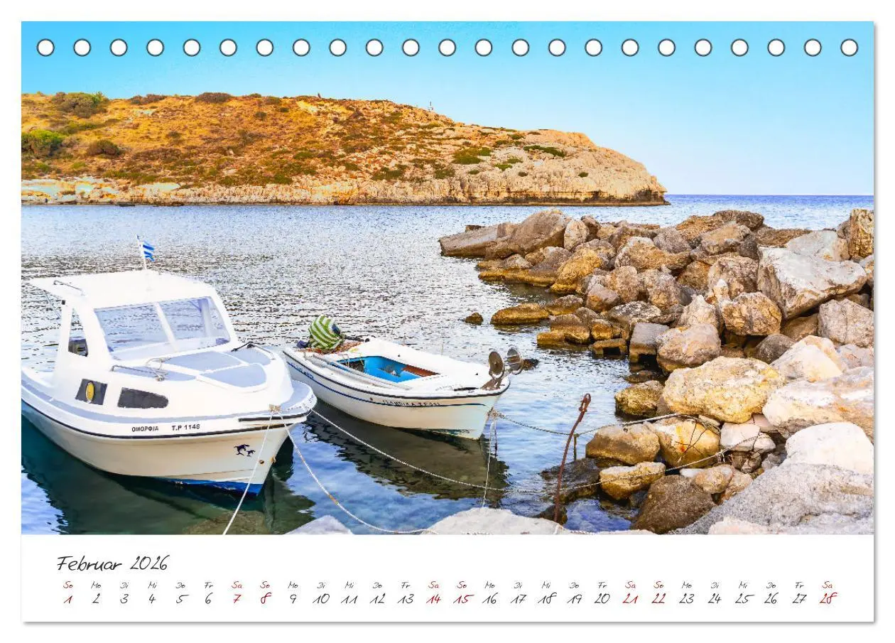 Bild: 9783457624777 | Rhodos - Die faszinierende Insel in der Ägäis (Tischkalender 2026...