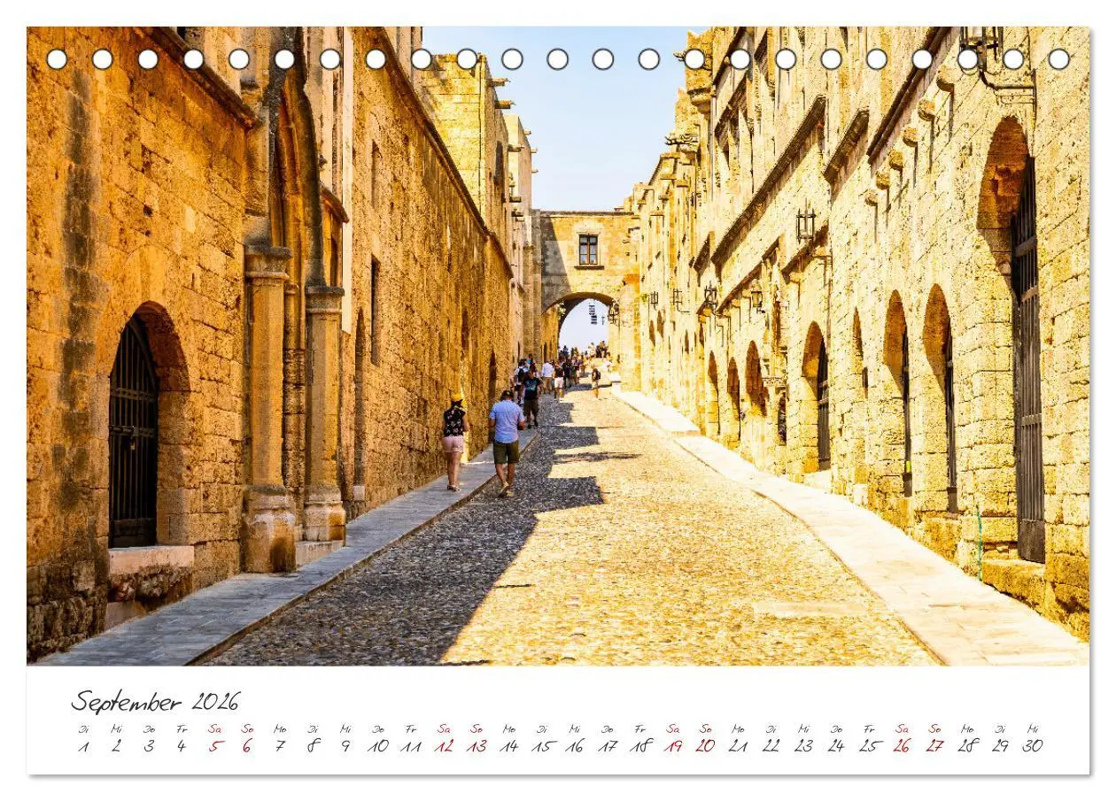 Bild: 9783457624777 | Rhodos - Die faszinierende Insel in der Ägäis (Tischkalender 2026...