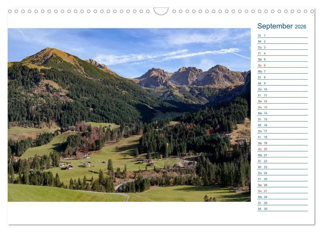 Bild: 9783457864777 | Region Oberstdorf - Kleinwalsertal und Nebelhorn (Wandkalender 2026...