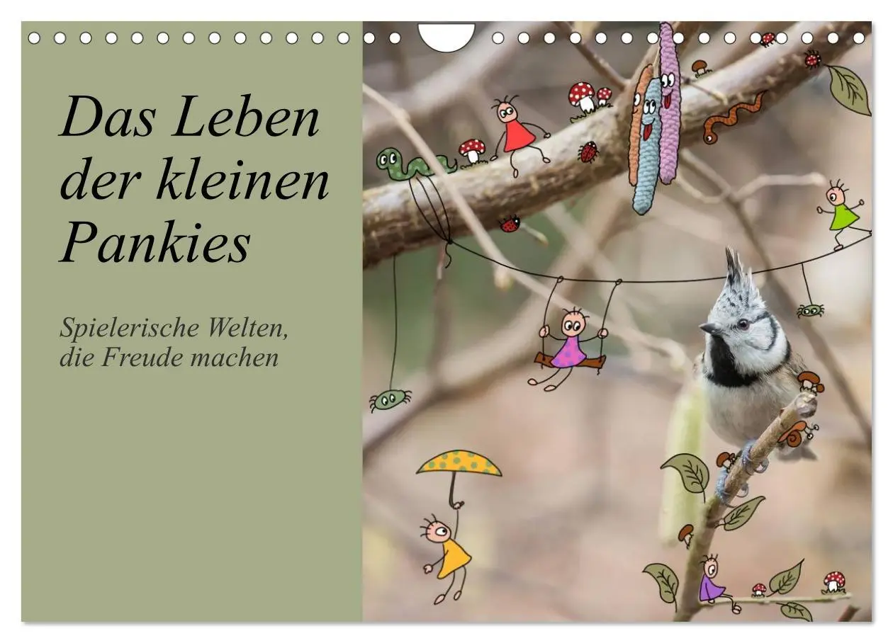 Cover: 9783516024777 | Das Leben der kleinen Pankies (Wandkalender 2026 DIN A4 quer),...