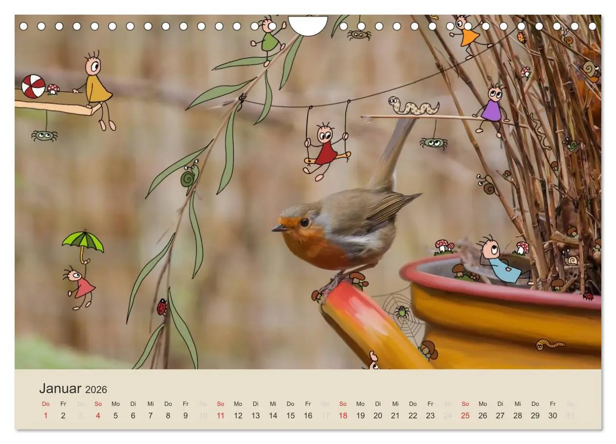 Bild: 9783516024777 | Das Leben der kleinen Pankies (Wandkalender 2026 DIN A4 quer),...