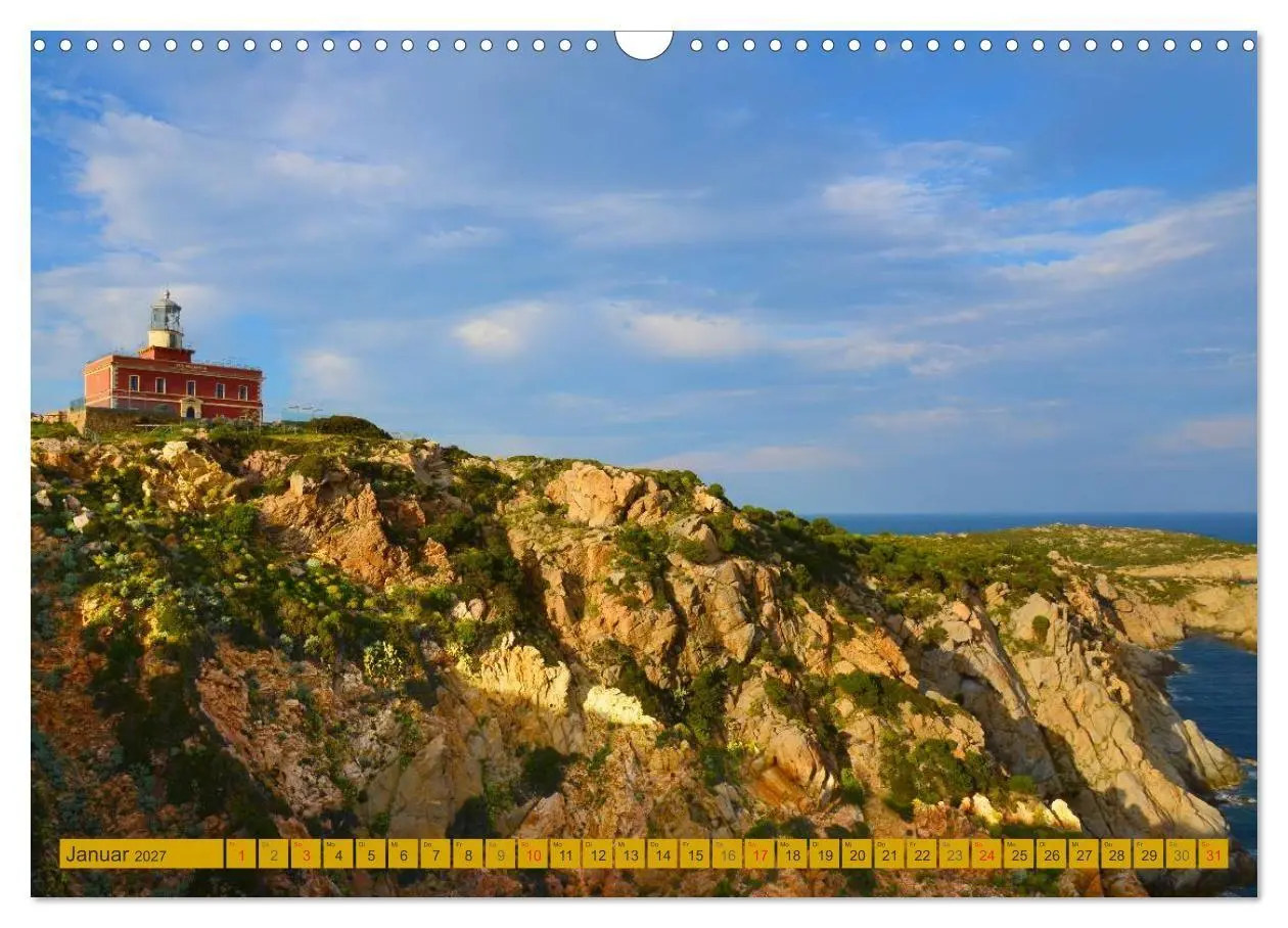 Bild: 9783569974777 | Sardiniens magische Küsten (Wandkalender 2027 DIN A3 quer),...