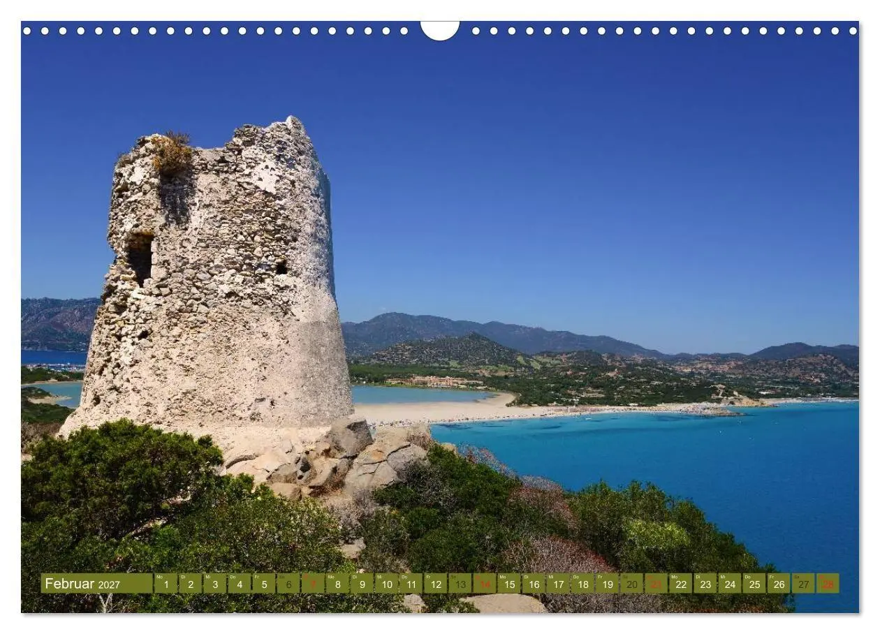 Bild: 9783569974777 | Sardiniens magische Küsten (Wandkalender 2027 DIN A3 quer),...