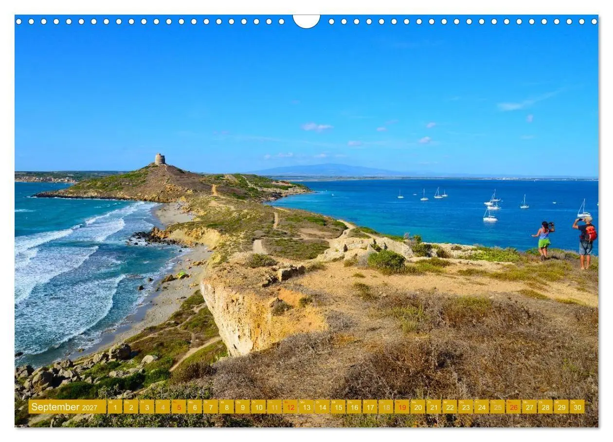 Bild: 9783569974777 | Sardiniens magische Küsten (Wandkalender 2027 DIN A3 quer),...