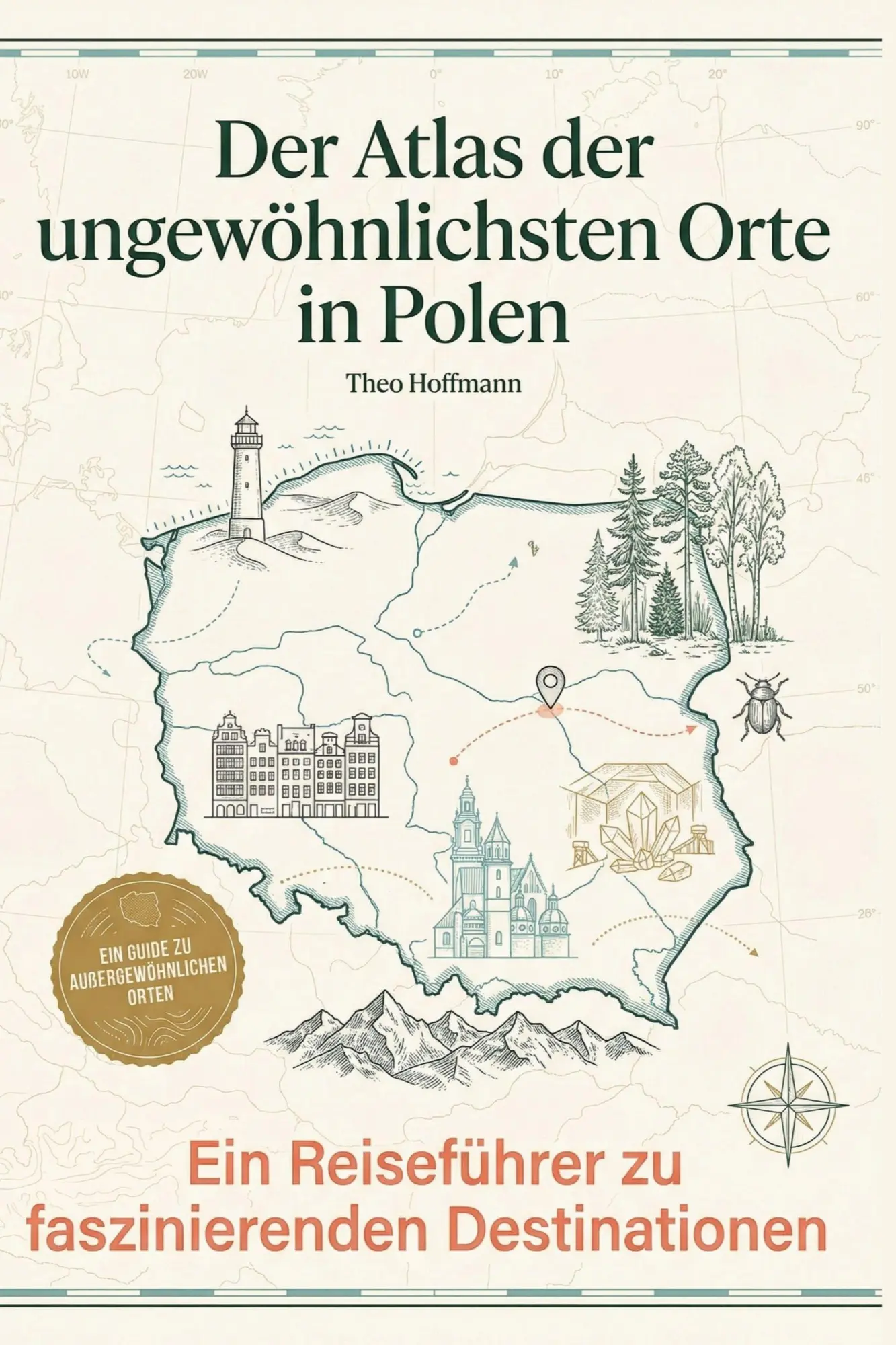 Cover: 9783695394777 | Der Atlas der ungewöhnlichsten Orte in Polen | Theo Hoffmann | Buch