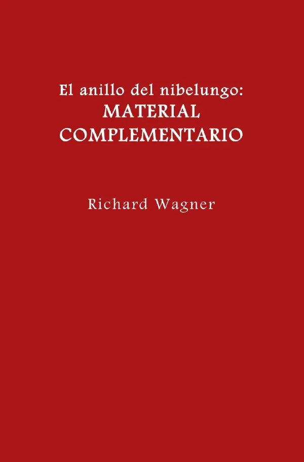 Cover: 9783754934777 | El anillo del nibelungo = Der Ring des Nibelungen / El anillo del...