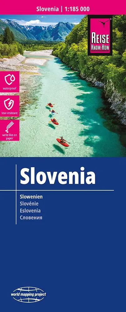 Cover: 9783831774777 | Reise Know-How Landkarte Slowenien / Slovenia (1:185.000) | Verlag