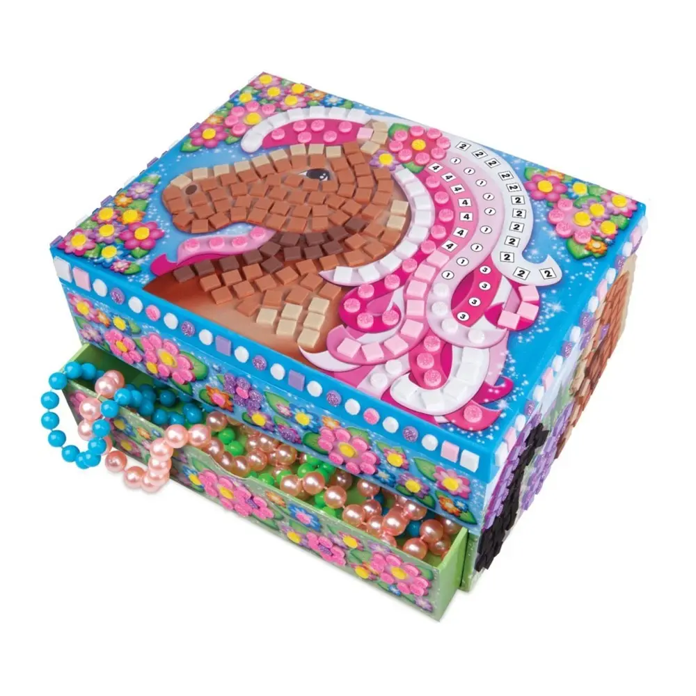 Bild: 622222064877 | Sticky Mosaics Schmuckkästchen "Pferd" | 620114 | Deutsch | 2018