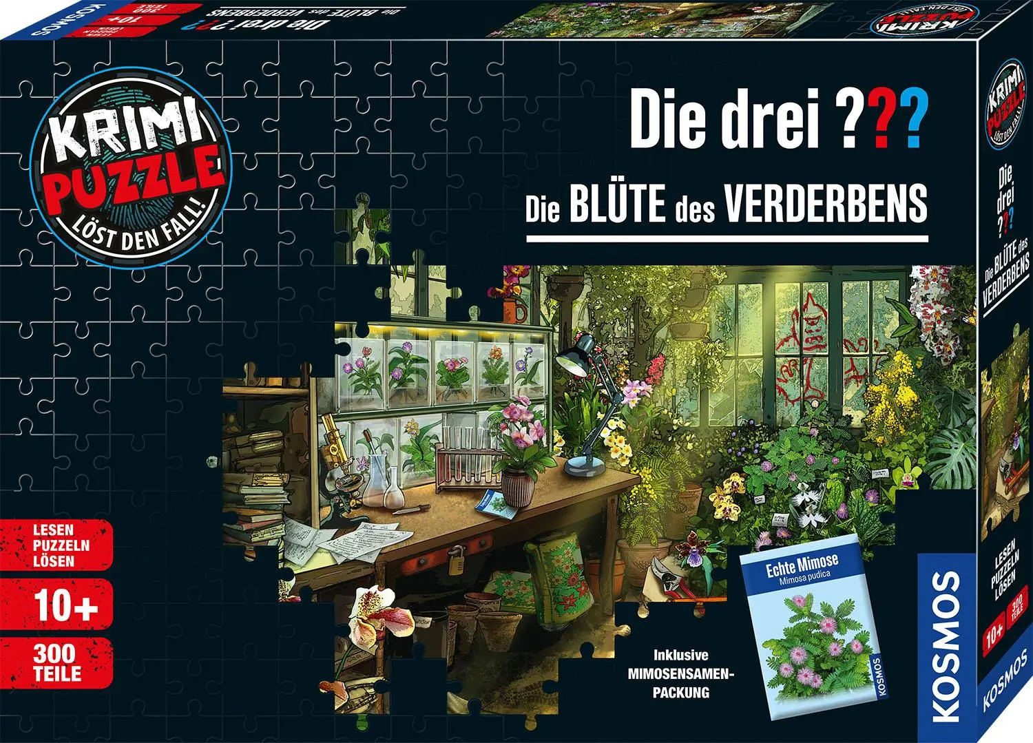 Cover: 4002051684877 | Krimi-Puzzle: Die drei ??? - Die Blüte des Verderbens | Spiel | 684877