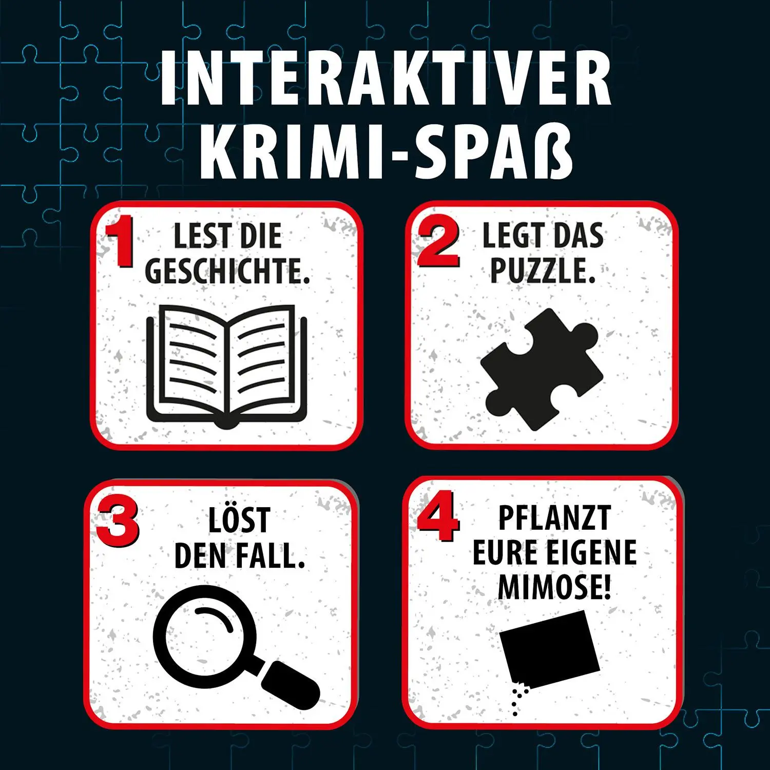 Bild: 4002051684877 | Krimi-Puzzle: Die drei ??? - Die Blüte des Verderbens | Spiel | 684877