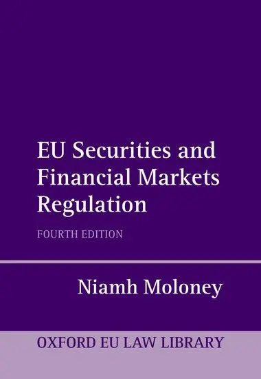 Cover: 9780198844877 | EU Securities and Financial Markets Regulation | Niamh Moloney | Buch