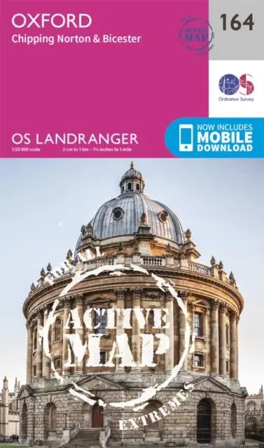 Cover: 9780319474877 | Oxford, Chipping Norton &amp; Bicester | Ordnance Survey | (Land-)Karte