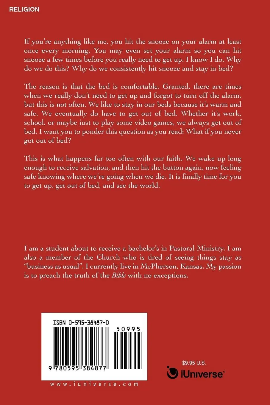 Rückseite: 9780595384877 | Stop Hitting Snooze | Alex J. Mihailoff | Taschenbuch | Englisch