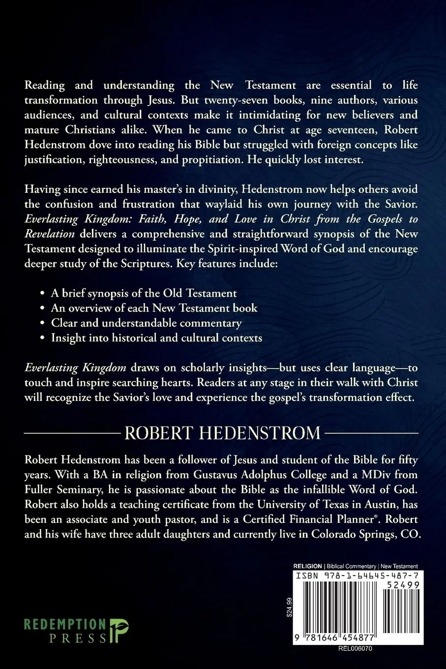 Rückseite: 9781646454877 | Everlasting Kingdom | Robert Hedenstrom | Taschenbuch | Englisch