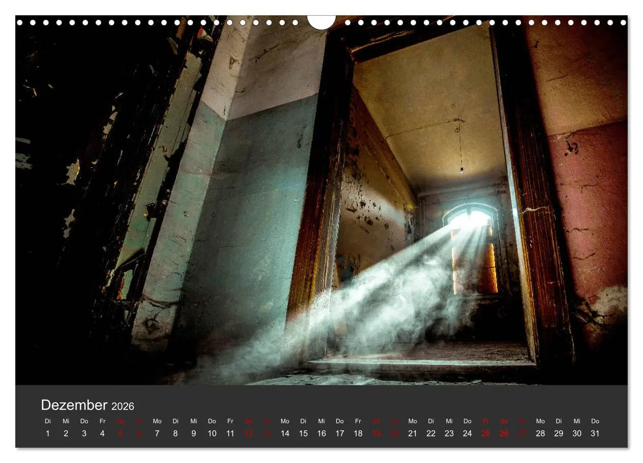 Bild: 9783457784877 | Verlassene Orte - Ein Lost Places Kalender (Wandkalender 2026 DIN...