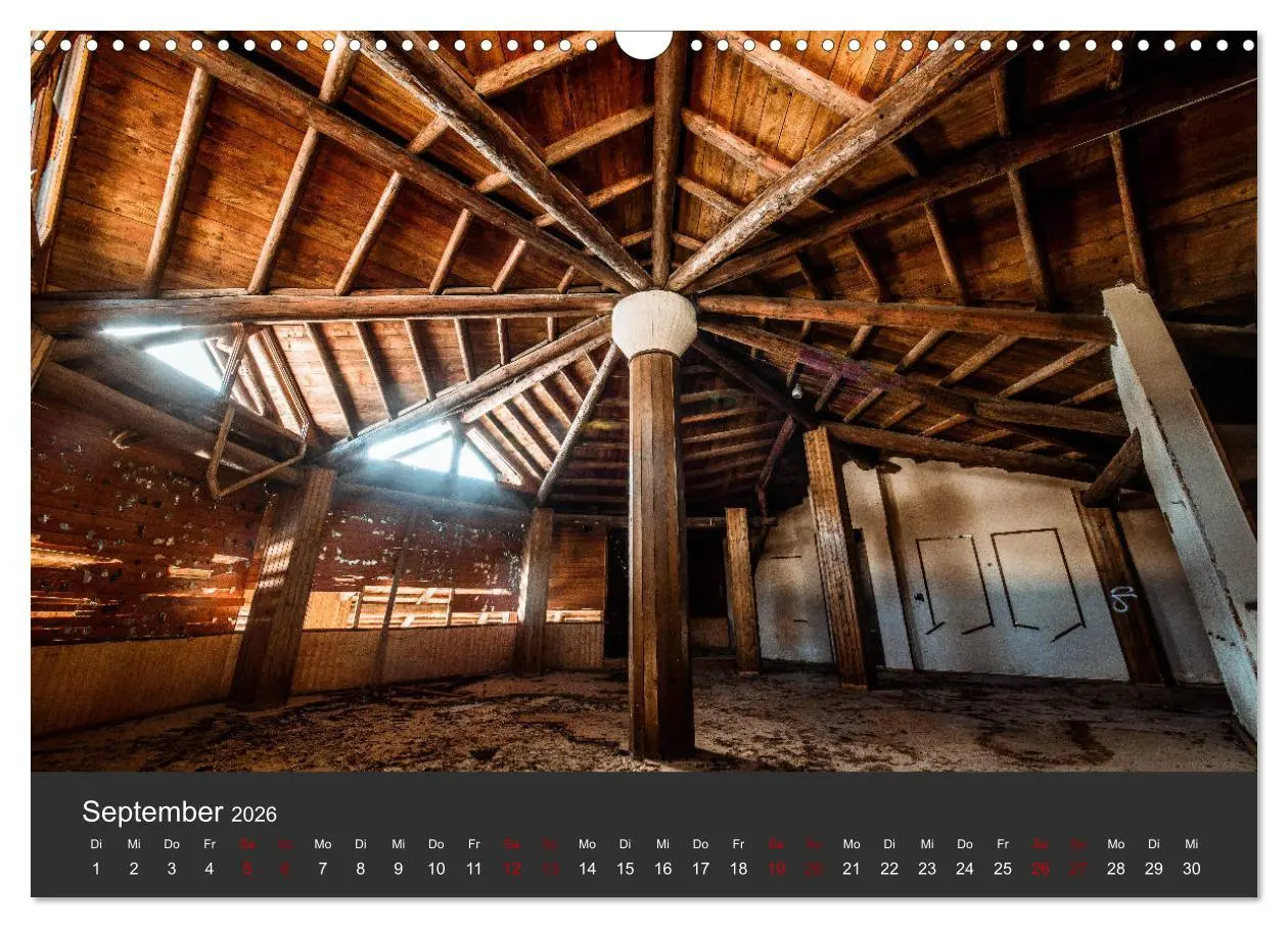 Bild: 9783457784877 | Verlassene Orte - Ein Lost Places Kalender (Wandkalender 2026 DIN...