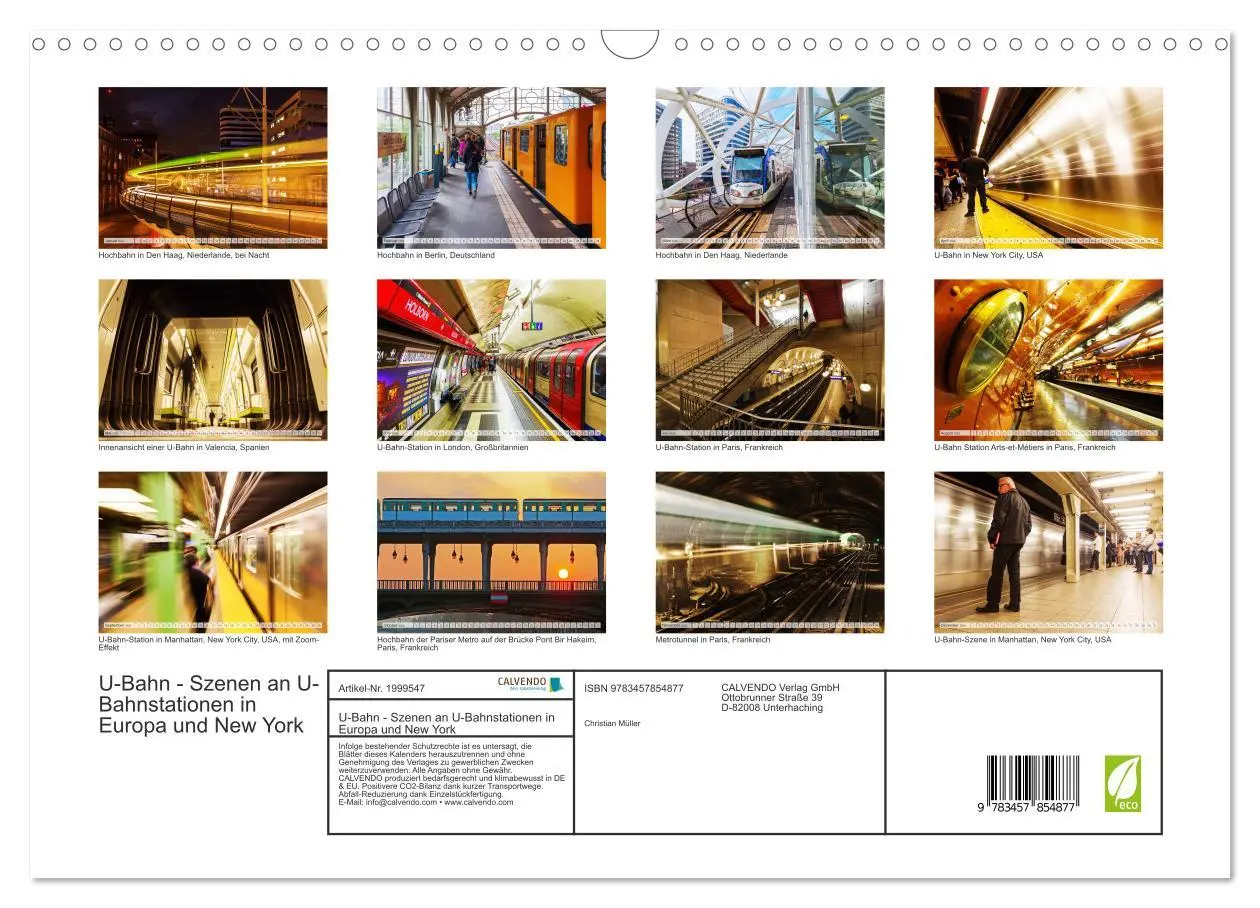 Bild: 9783457854877 | U-Bahn - Szenen an U-Bahnstationen in Europa und New York...