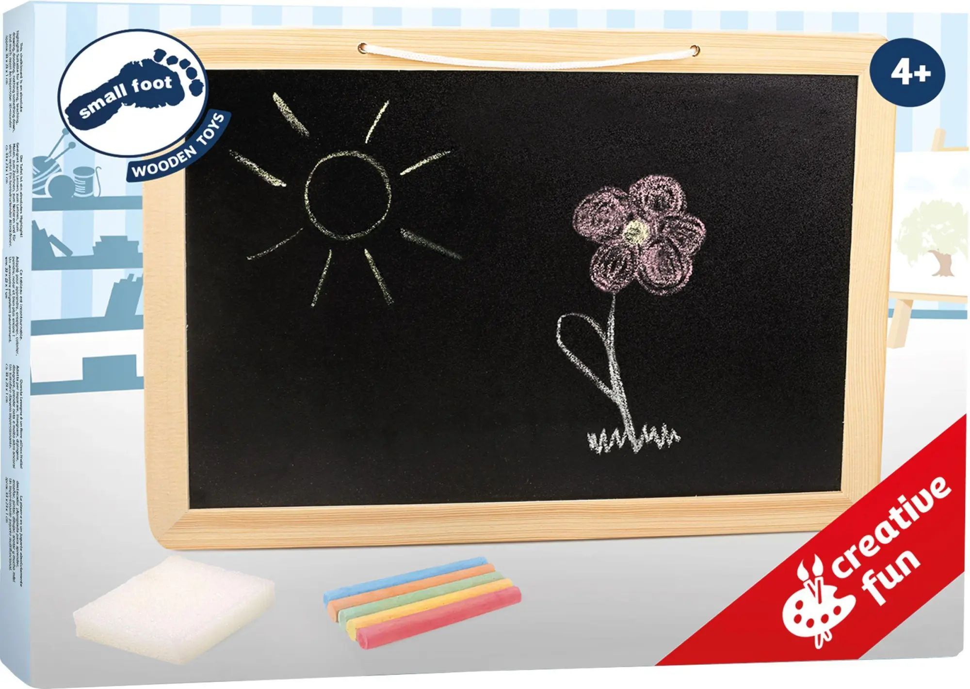 Cover: 4020972034977 | Tafel Bunte Kreide | small foot | Spiel | 3497 | Deutsch | 2022