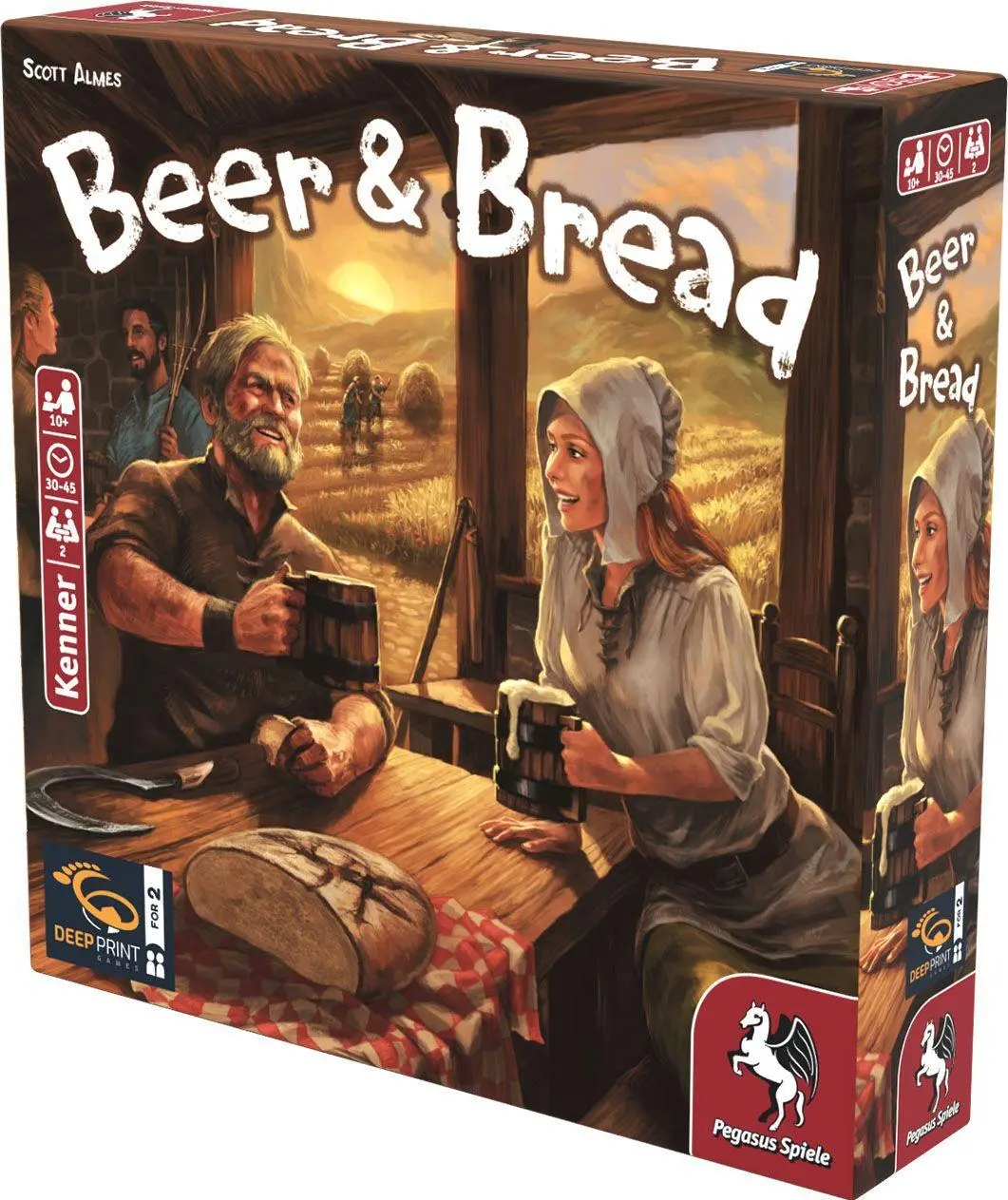 Bild: 4250231734977 | Beer &amp; Bread (Deep Print Games) | Scott Almes | Spiel | Brettspiel
