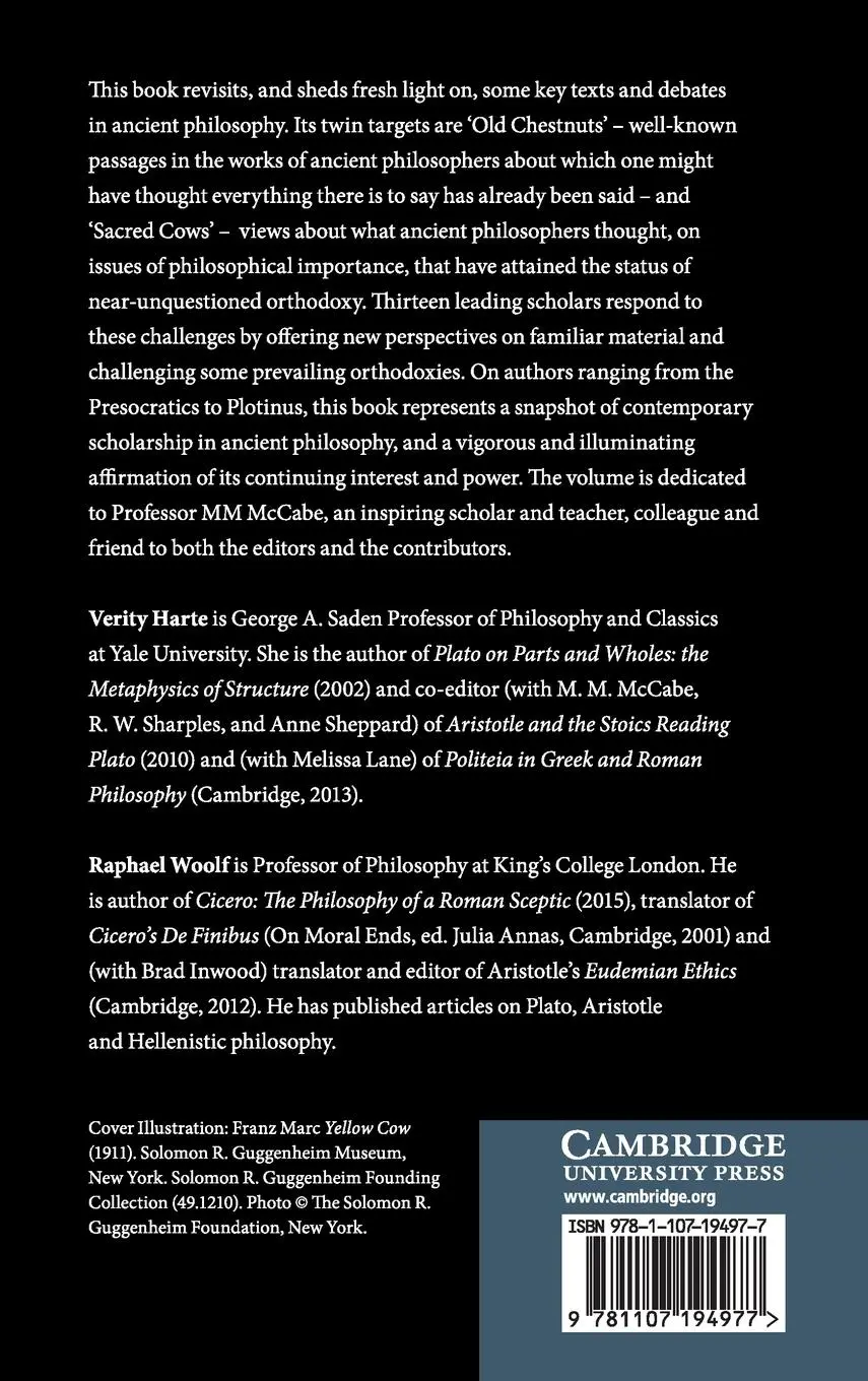 Rückseite: 9781107194977 | Rereading Ancient Philosophy | Verity Harte (u. a.) | Buch | Englisch