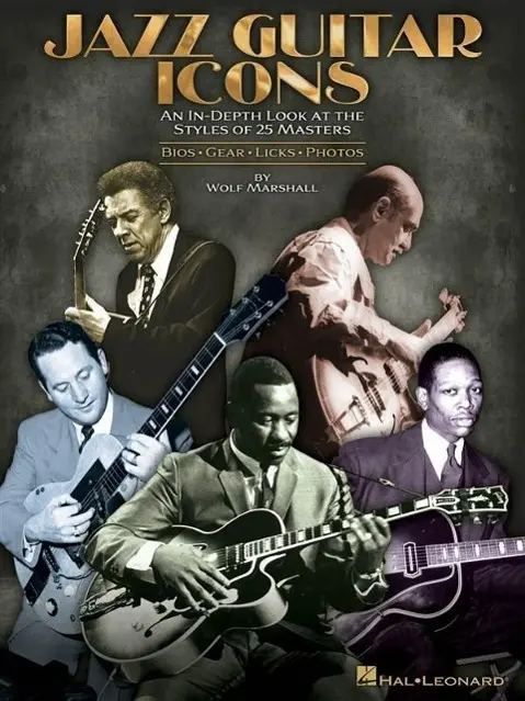 Cover: 9781458414977 | Jazz Guitar Icons | An In-Depth Look at the Styles of 25 Masters