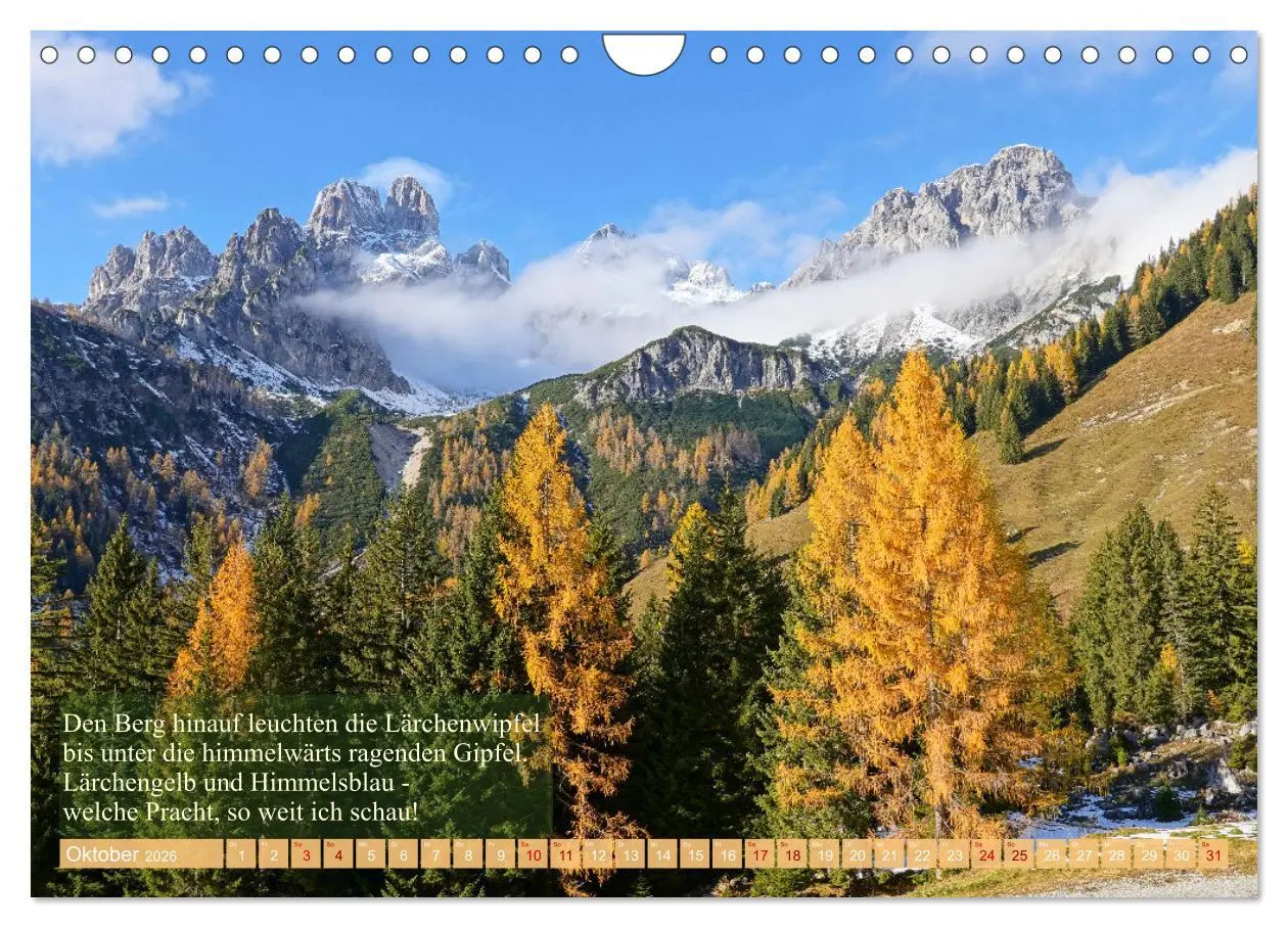 Bild: 9783457534977 | Naturschönheiten und Poesie in Kärnten und Umgebung (Wandkalender...