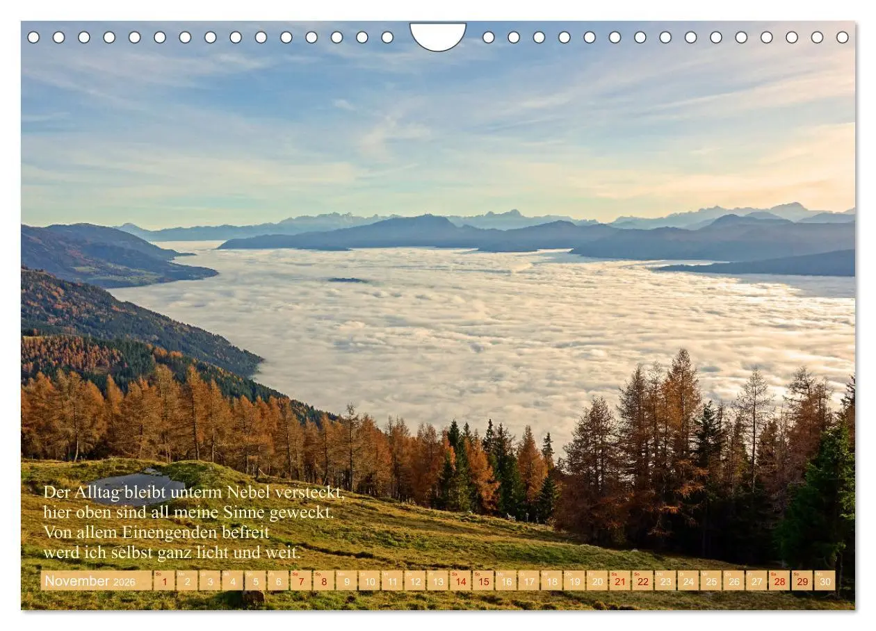 Bild: 9783457534977 | Naturschönheiten und Poesie in Kärnten und Umgebung (Wandkalender...