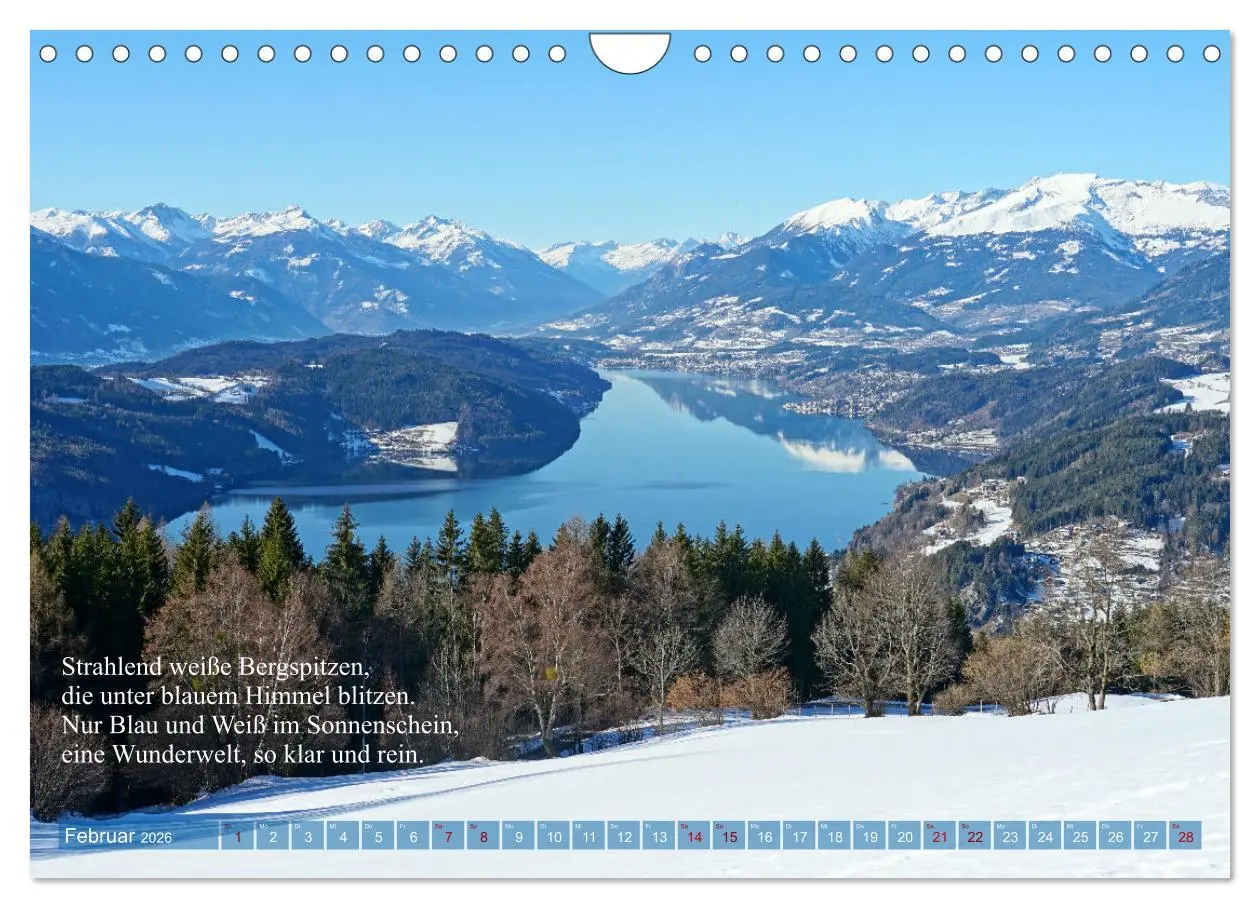 Bild: 9783457534977 | Naturschönheiten und Poesie in Kärnten und Umgebung (Wandkalender...