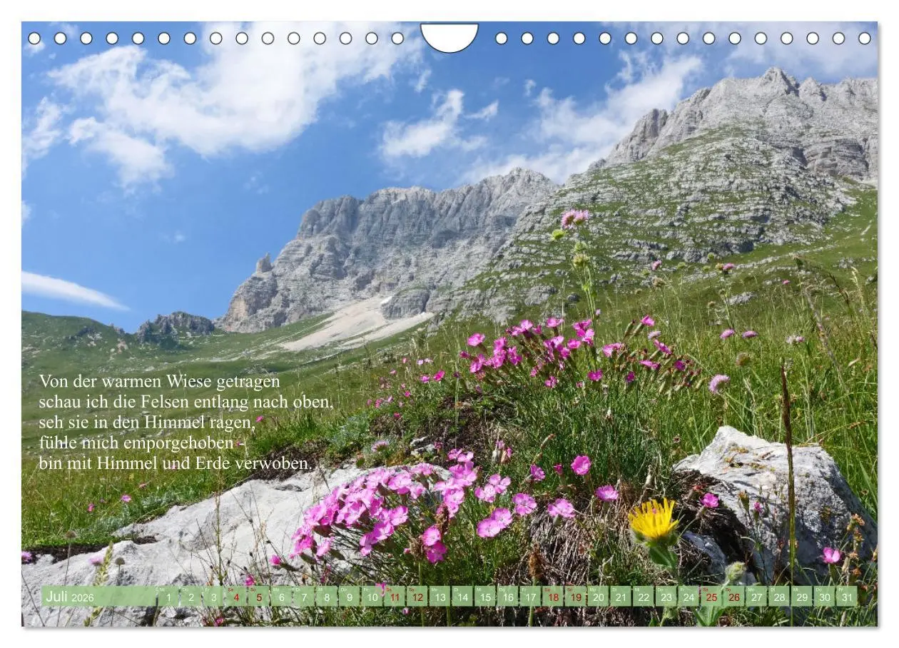 Bild: 9783457534977 | Naturschönheiten und Poesie in Kärnten und Umgebung (Wandkalender...