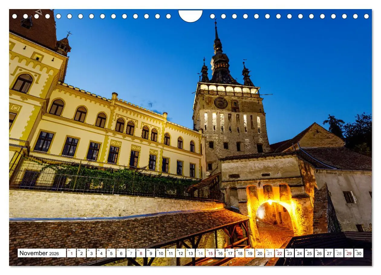 Bild: 9783457604977 | Mittelalterliche Städte Rumäniens (Wandkalender 2026 DIN A4 quer),...