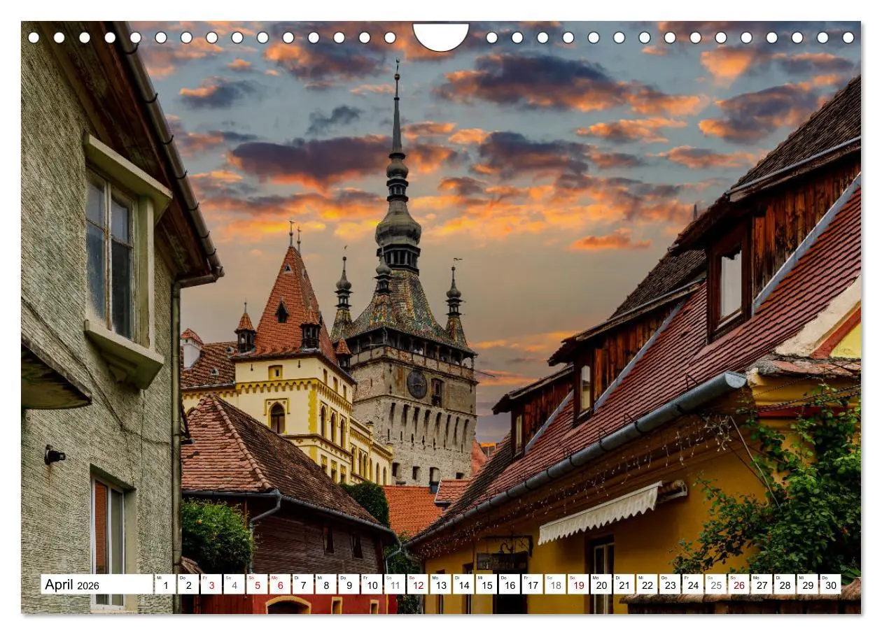Bild: 9783457604977 | Mittelalterliche Städte Rumäniens (Wandkalender 2026 DIN A4 quer),...