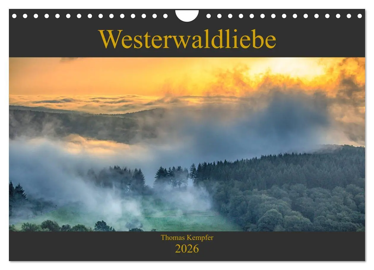 Cover: 9783457844977 | Westerwaldliebe (Wandkalender 2026 DIN A4 quer), CALVENDO...