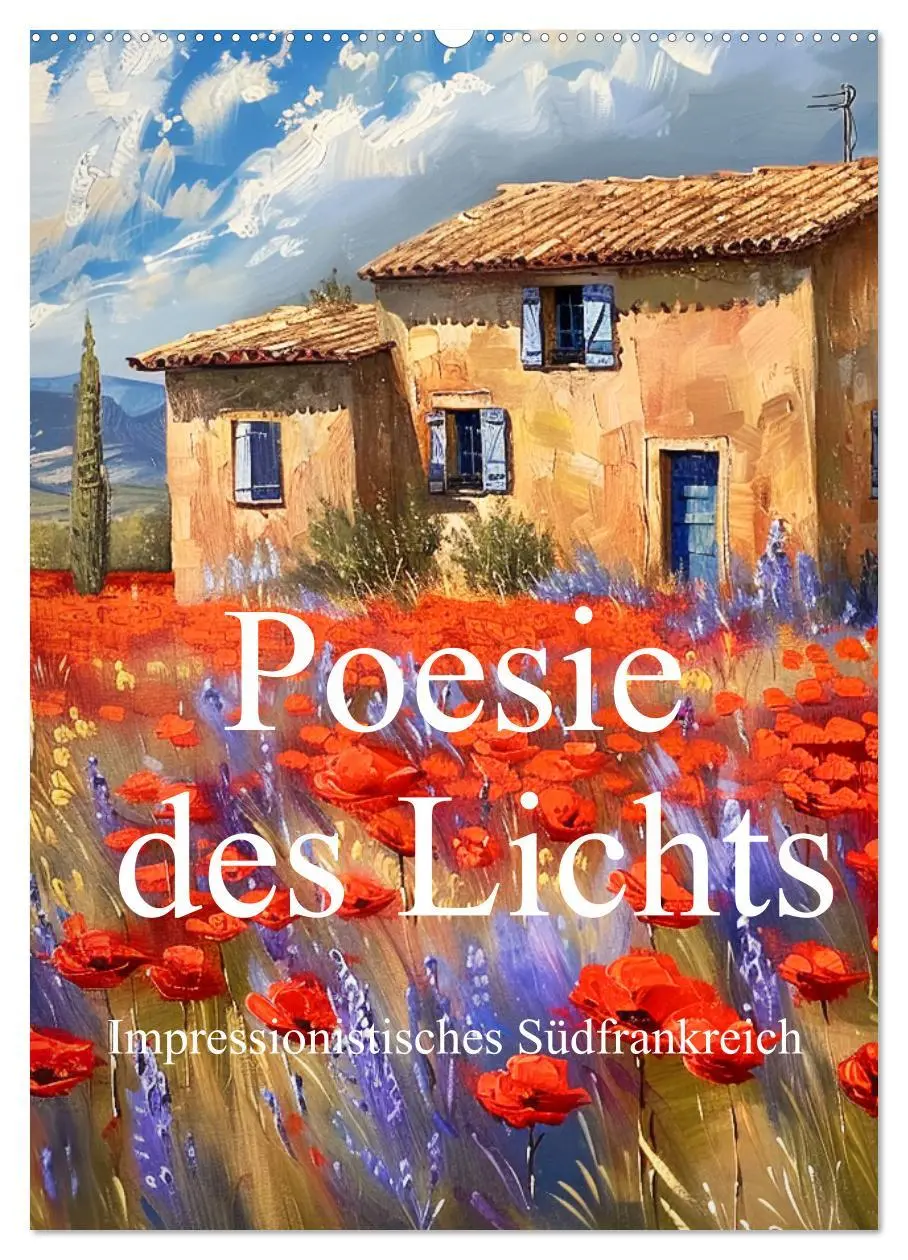 Cover: 9783516244977 | Poesie des Lichts - impressionistisches Südfrankreich (Wandkalender...