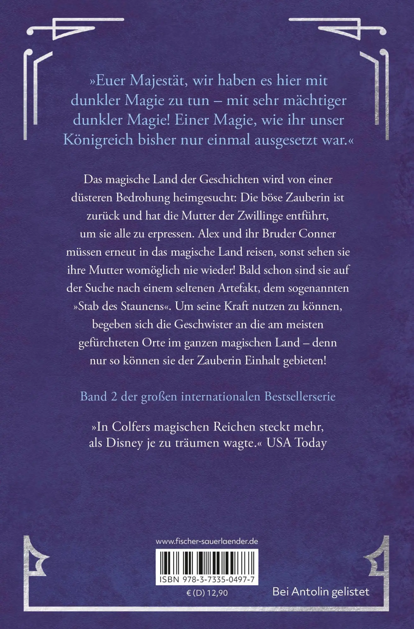 Rückseite: 9783733504977 | Land of Stories: Das magische Land - Die Rückkehr der Zauberin | Buch