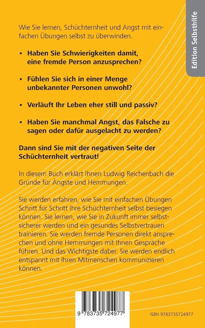 Rückseite: 9783735724977 | Endlich nicht mehr schüchtern - Schritt für Schritt die eigene...