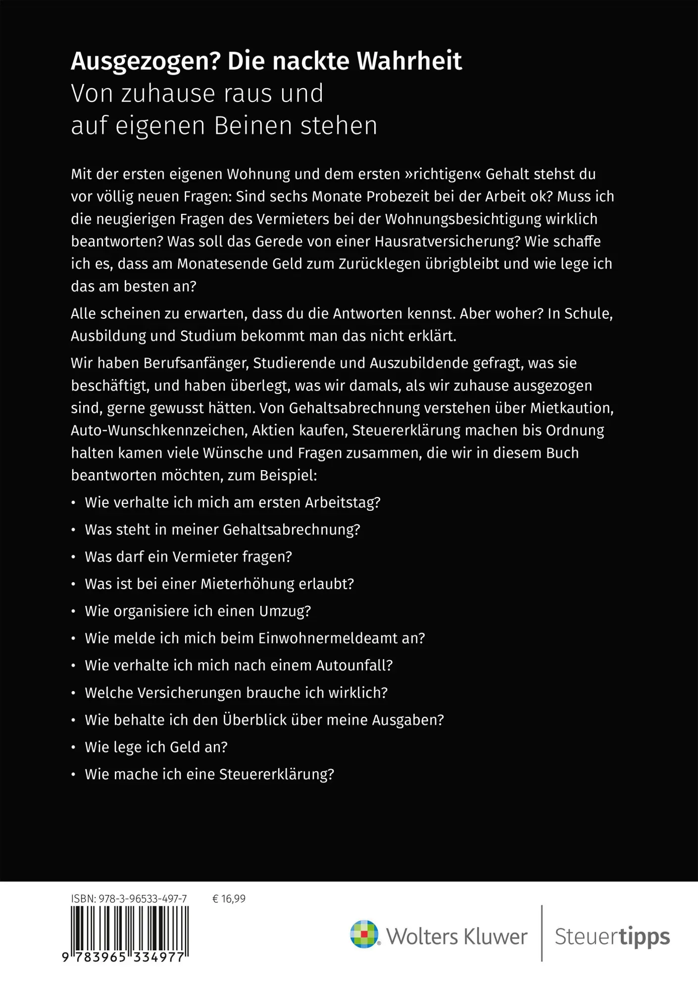 Rückseite: 9783965334977 | Ausgezogen? Die nackte Wahrheit | Lucy Fecho (u. a.) | Taschenbuch