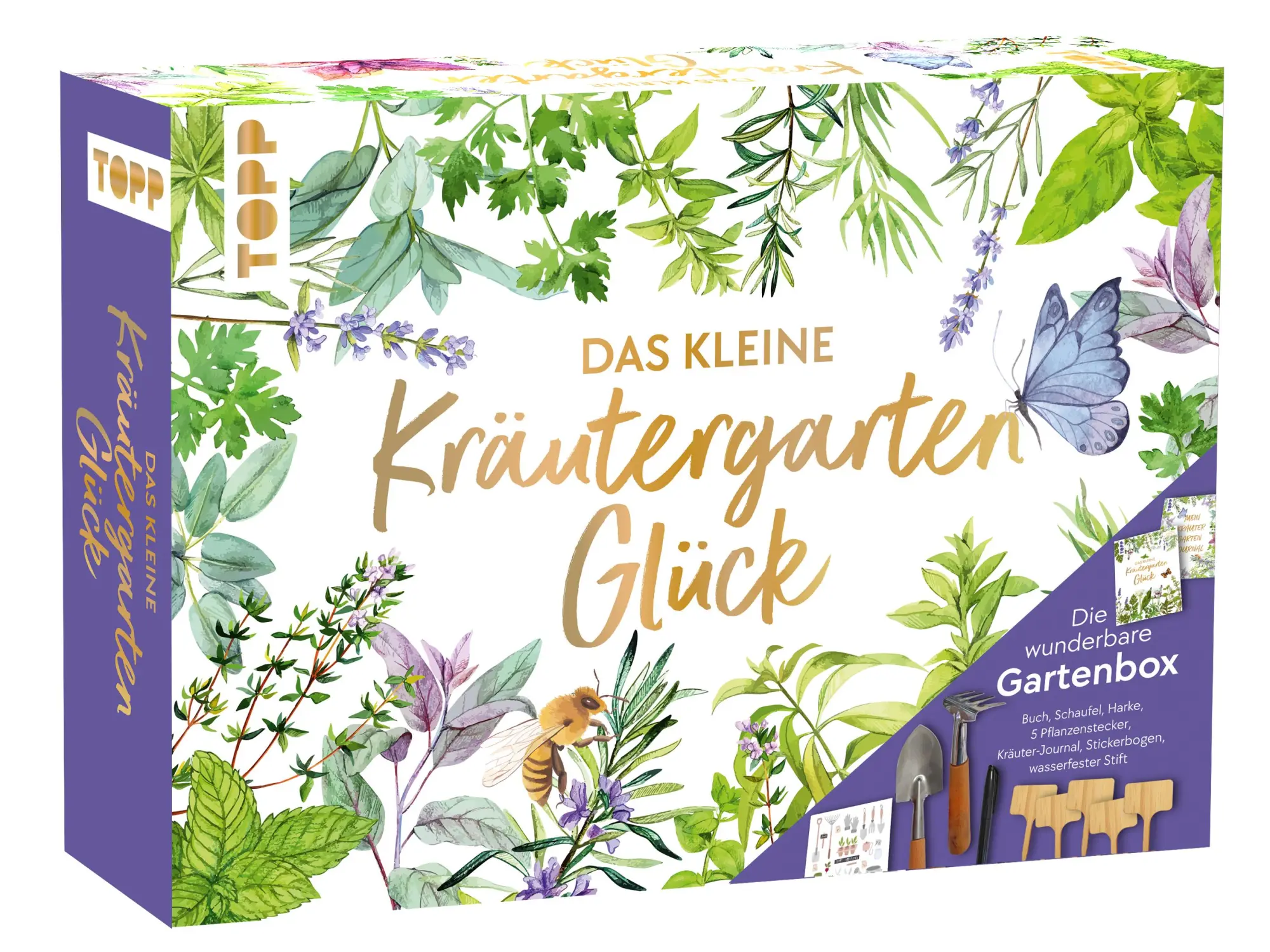 Cover: 4007742185077 | Das kleine Kräutergarten-Glück - Die wunderbare Gartenbox. Mit...